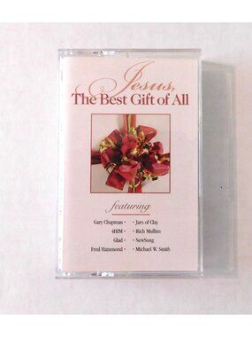 Jesus The Best Gift Of All Music Cassette Featuring Top Artists Holiday Songs